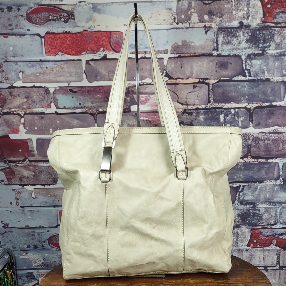 Calvin Klein Crinkle Leather Tote Bag